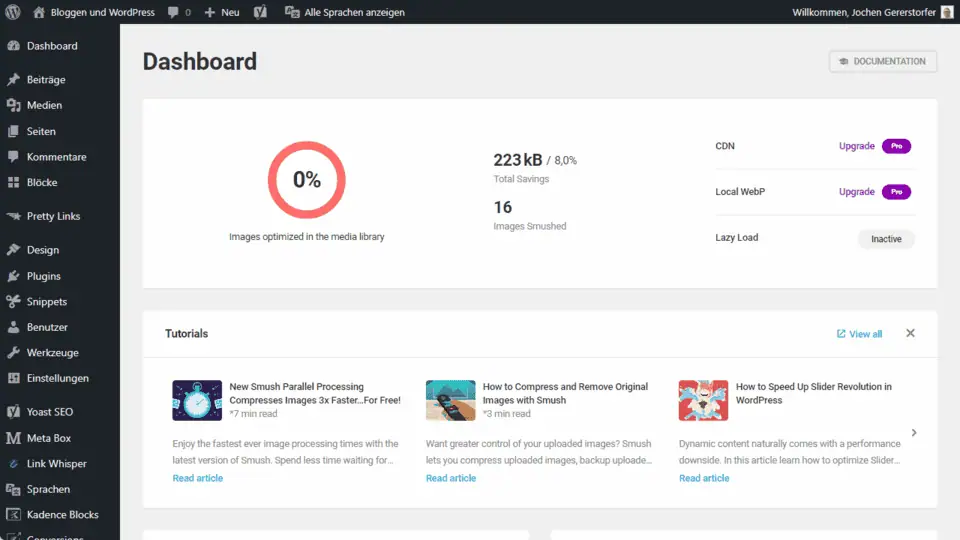Лучшие плагины WordPress для оптимизации изображении в 2026 году