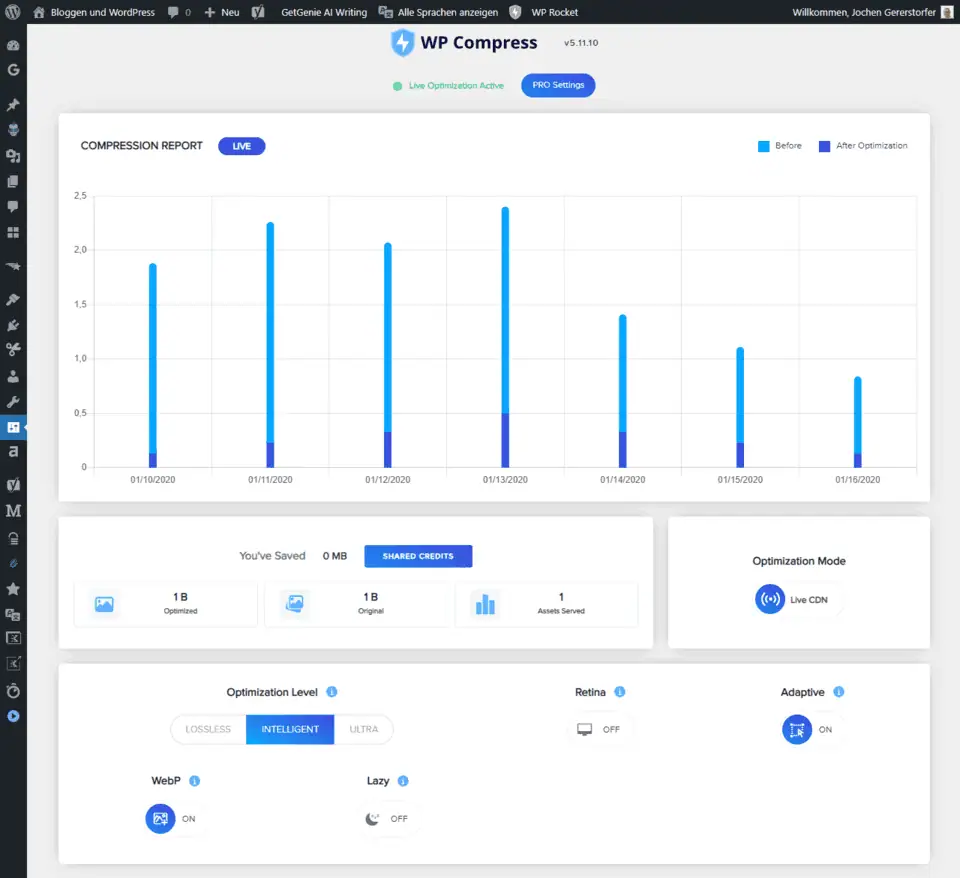 Лучшие плагины WordPress для оптимизации изображении в 2026 году